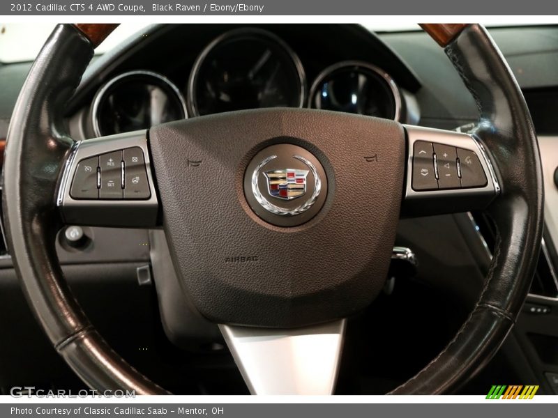 Black Raven / Ebony/Ebony 2012 Cadillac CTS 4 AWD Coupe