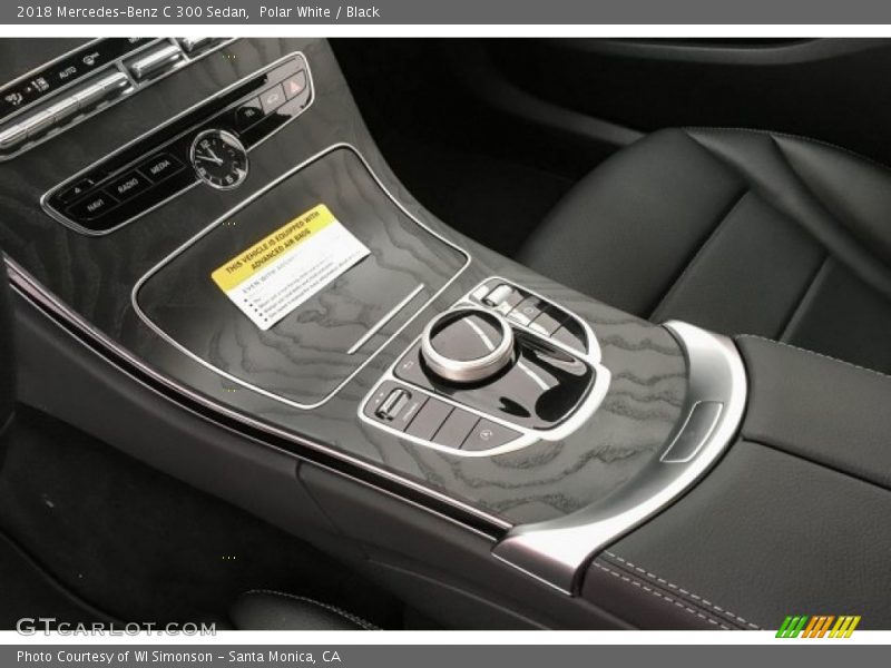 Polar White / Black 2018 Mercedes-Benz C 300 Sedan