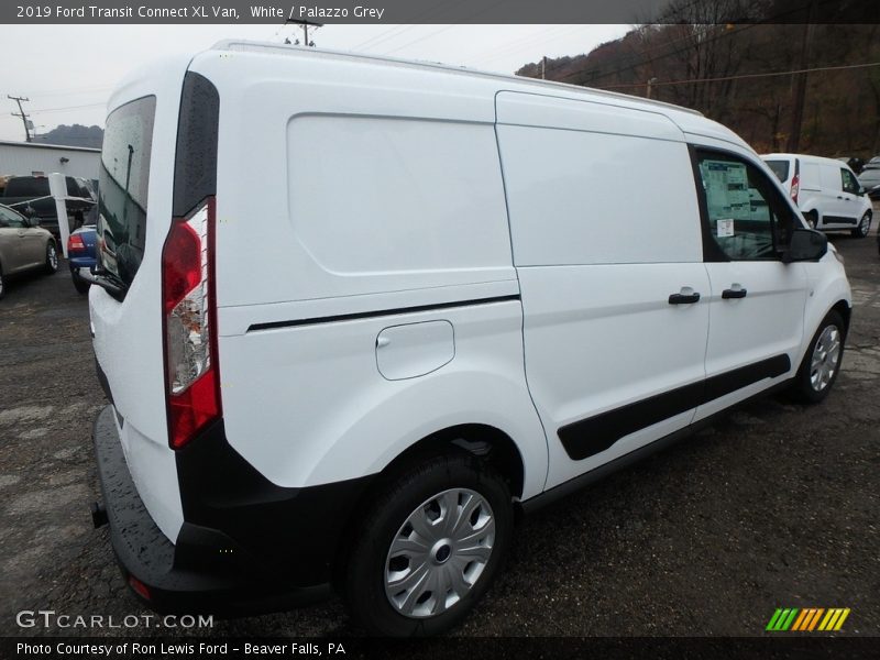 White / Palazzo Grey 2019 Ford Transit Connect XL Van