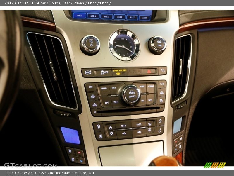 Black Raven / Ebony/Ebony 2012 Cadillac CTS 4 AWD Coupe