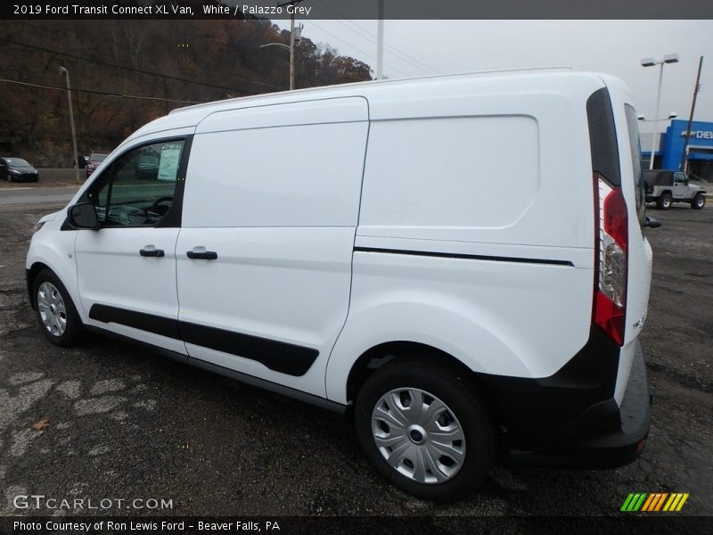 White / Palazzo Grey 2019 Ford Transit Connect XL Van