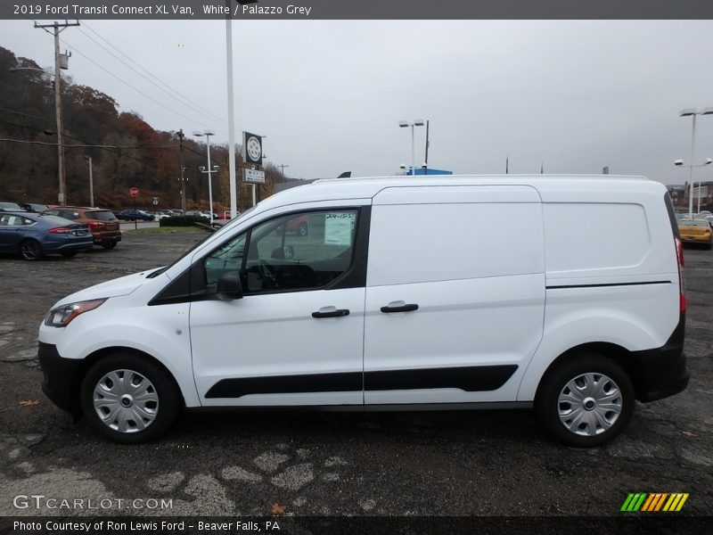 White / Palazzo Grey 2019 Ford Transit Connect XL Van