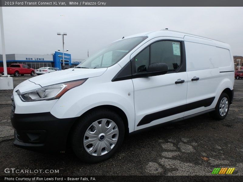 White / Palazzo Grey 2019 Ford Transit Connect XL Van