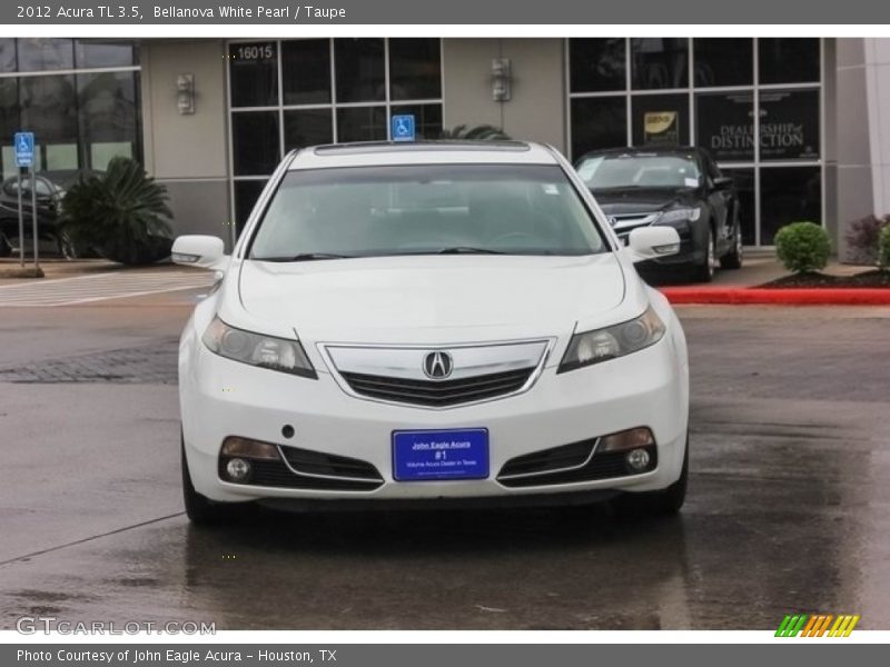 Bellanova White Pearl / Taupe 2012 Acura TL 3.5