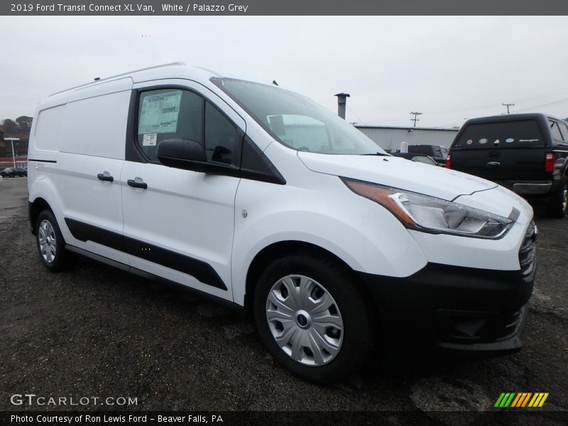 White / Palazzo Grey 2019 Ford Transit Connect XL Van