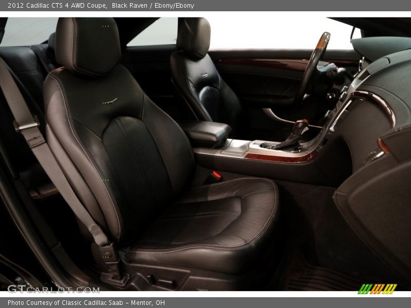 Black Raven / Ebony/Ebony 2012 Cadillac CTS 4 AWD Coupe