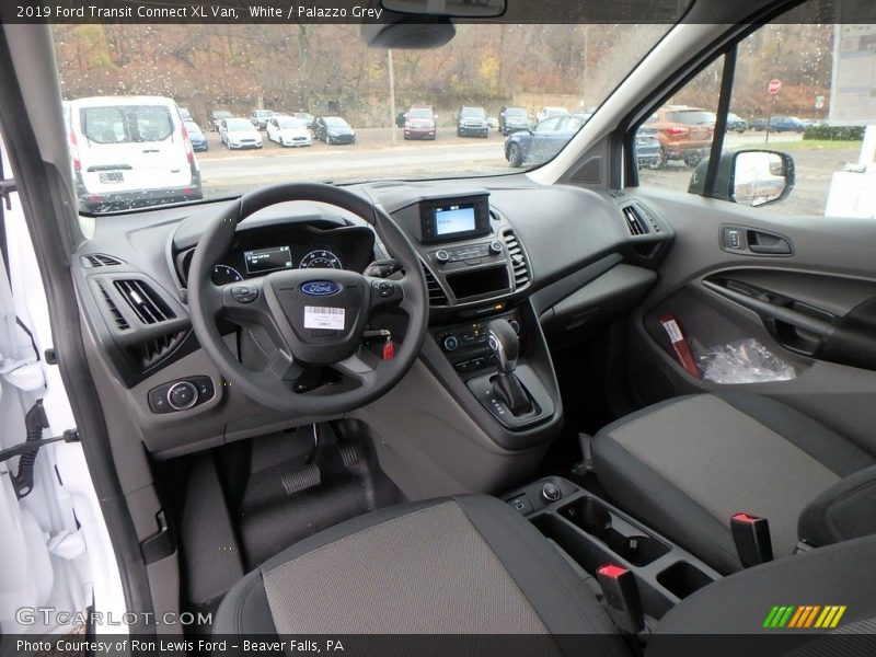 White / Palazzo Grey 2019 Ford Transit Connect XL Van