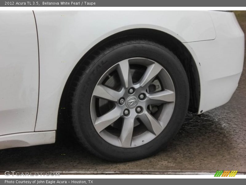 Bellanova White Pearl / Taupe 2012 Acura TL 3.5