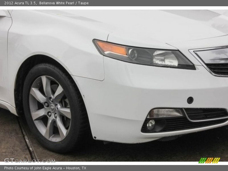Bellanova White Pearl / Taupe 2012 Acura TL 3.5