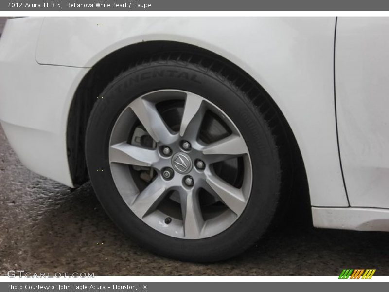 Bellanova White Pearl / Taupe 2012 Acura TL 3.5