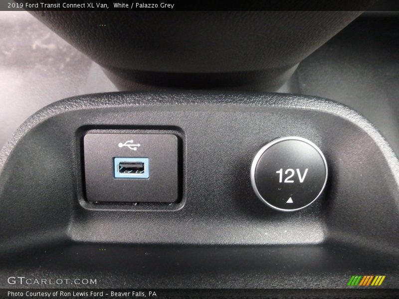 White / Palazzo Grey 2019 Ford Transit Connect XL Van