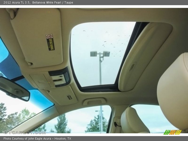 Bellanova White Pearl / Taupe 2012 Acura TL 3.5