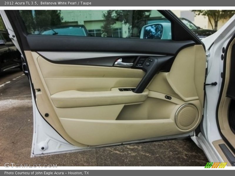 Bellanova White Pearl / Taupe 2012 Acura TL 3.5