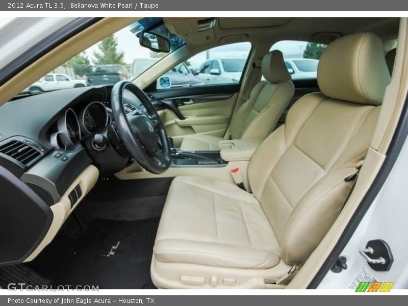 Bellanova White Pearl / Taupe 2012 Acura TL 3.5