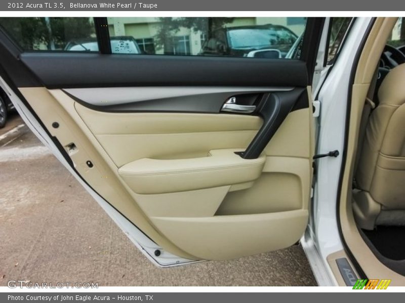 Bellanova White Pearl / Taupe 2012 Acura TL 3.5