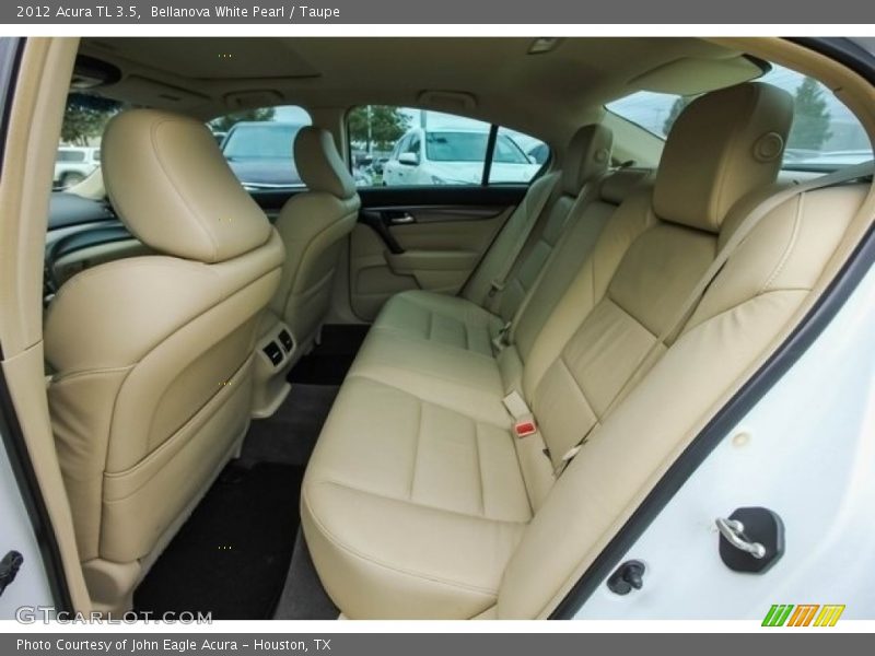Bellanova White Pearl / Taupe 2012 Acura TL 3.5