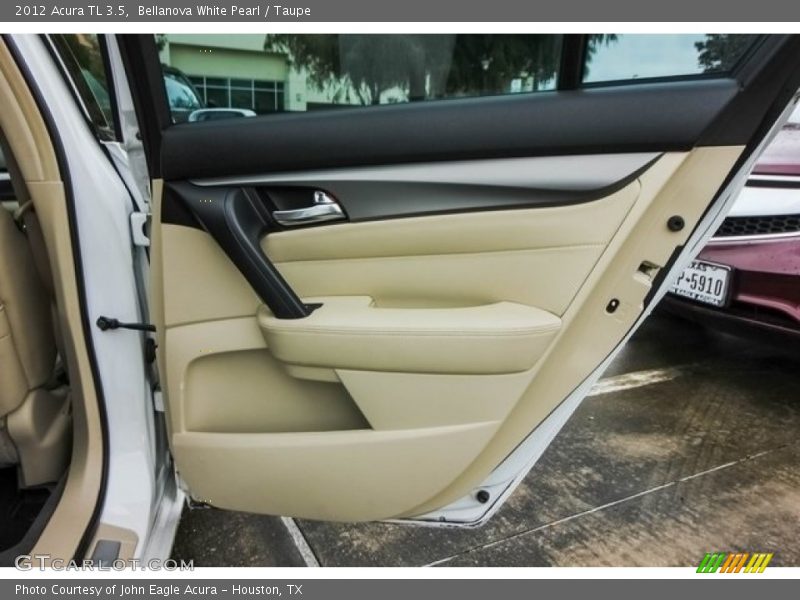 Bellanova White Pearl / Taupe 2012 Acura TL 3.5