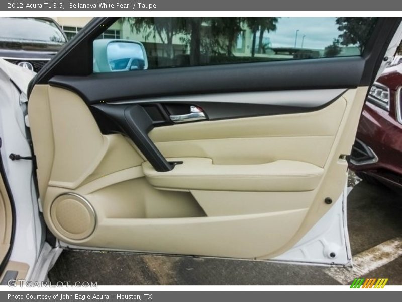 Bellanova White Pearl / Taupe 2012 Acura TL 3.5