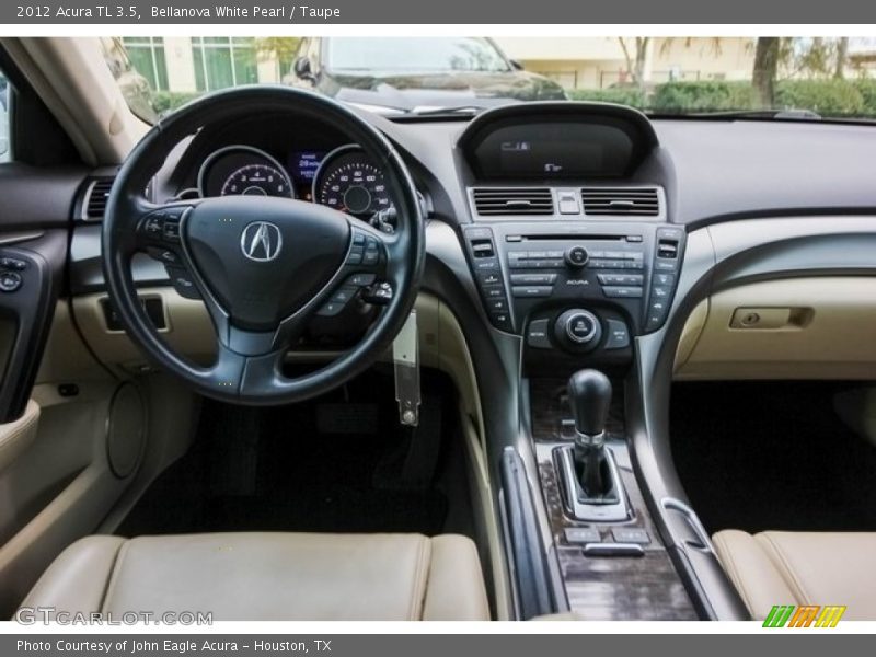 Bellanova White Pearl / Taupe 2012 Acura TL 3.5