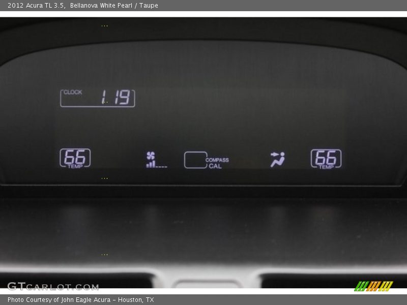 Bellanova White Pearl / Taupe 2012 Acura TL 3.5