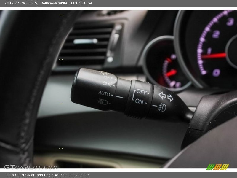 Bellanova White Pearl / Taupe 2012 Acura TL 3.5