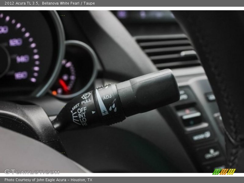 Bellanova White Pearl / Taupe 2012 Acura TL 3.5