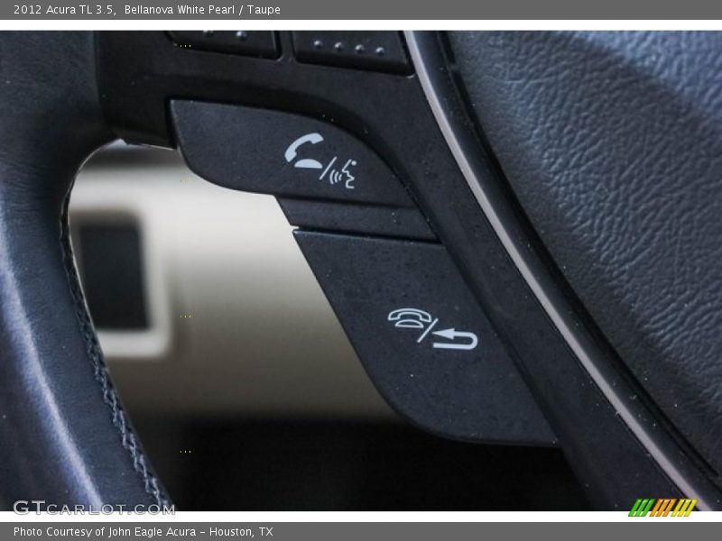 Bellanova White Pearl / Taupe 2012 Acura TL 3.5
