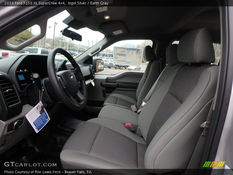 Front Seat of 2019 F150 XL SuperCrew 4x4