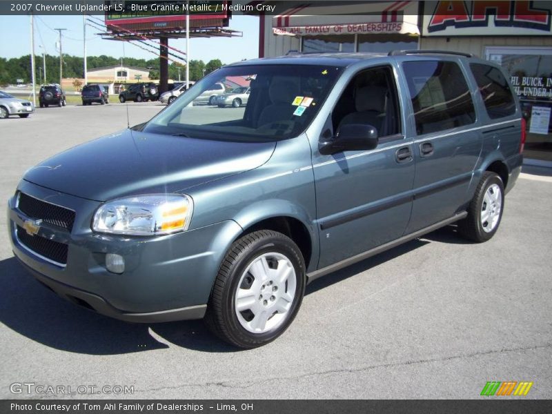 Blue Granite Metallic / Medium Gray 2007 Chevrolet Uplander LS