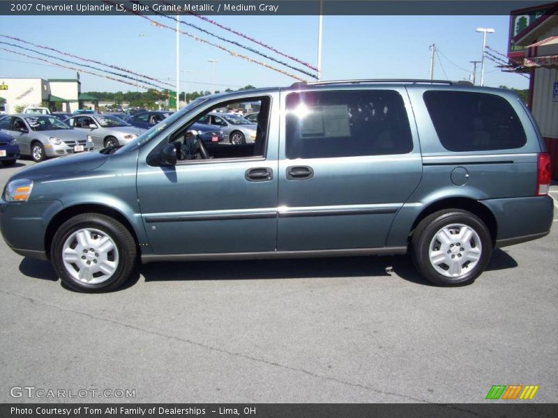 Blue Granite Metallic / Medium Gray 2007 Chevrolet Uplander LS