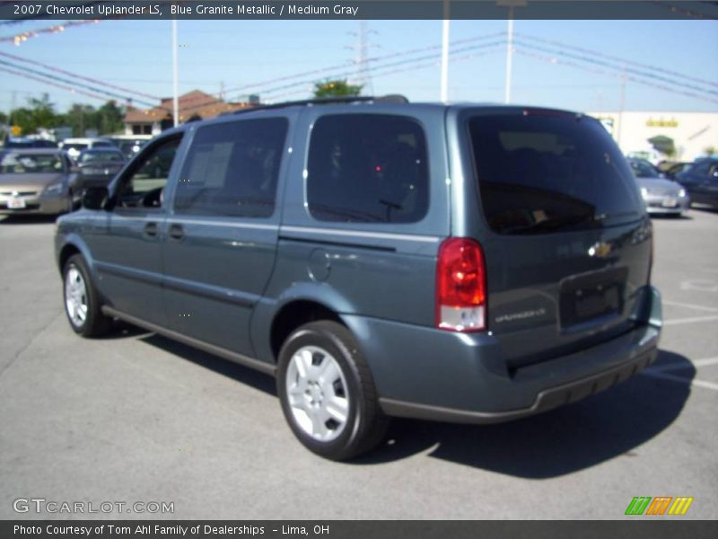 Blue Granite Metallic / Medium Gray 2007 Chevrolet Uplander LS