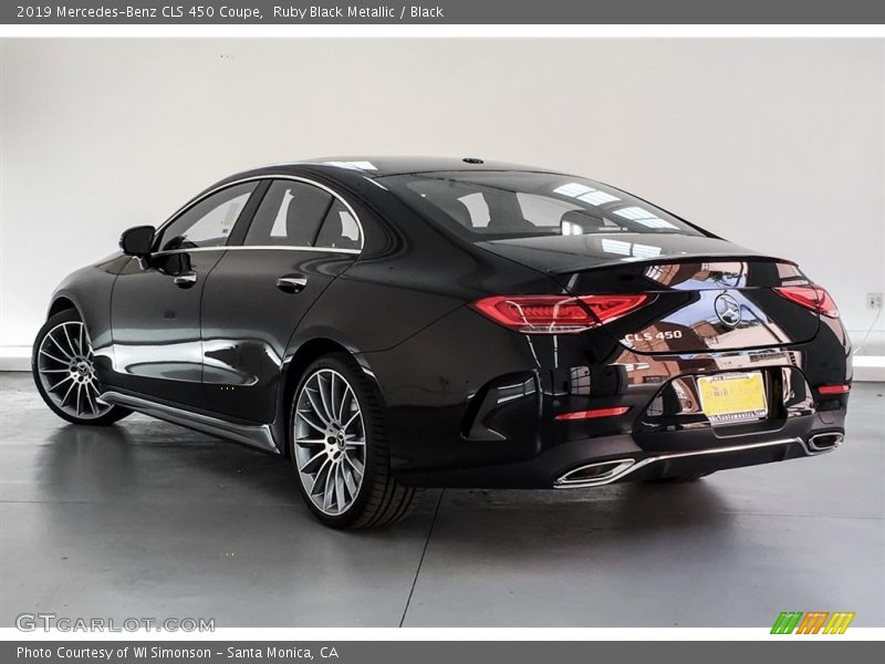 Ruby Black Metallic / Black 2019 Mercedes-Benz CLS 450 Coupe
