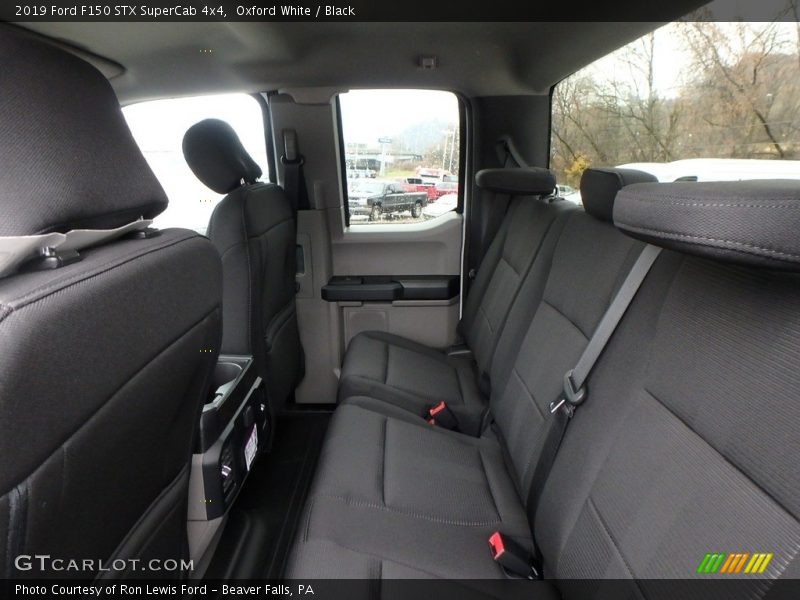Rear Seat of 2019 F150 STX SuperCab 4x4