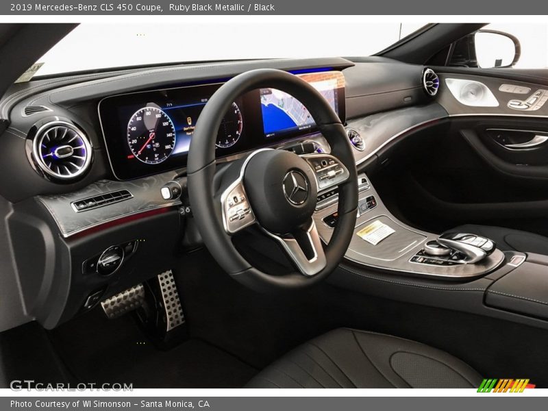 Ruby Black Metallic / Black 2019 Mercedes-Benz CLS 450 Coupe