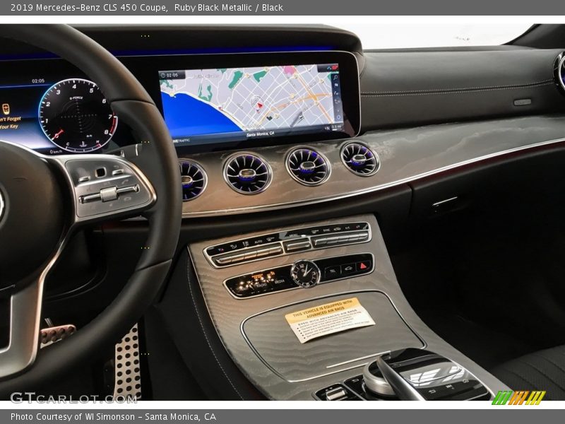 Ruby Black Metallic / Black 2019 Mercedes-Benz CLS 450 Coupe