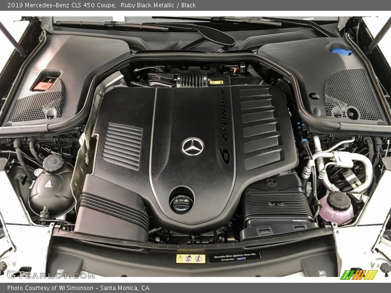 Ruby Black Metallic / Black 2019 Mercedes-Benz CLS 450 Coupe