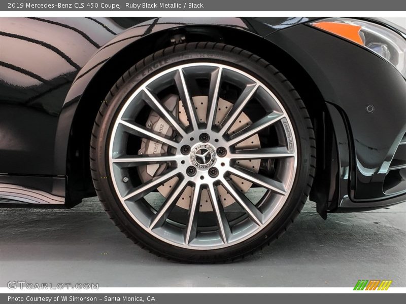 Ruby Black Metallic / Black 2019 Mercedes-Benz CLS 450 Coupe