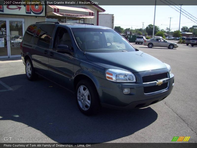 Blue Granite Metallic / Medium Gray 2007 Chevrolet Uplander LS