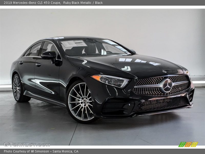Ruby Black Metallic / Black 2019 Mercedes-Benz CLS 450 Coupe
