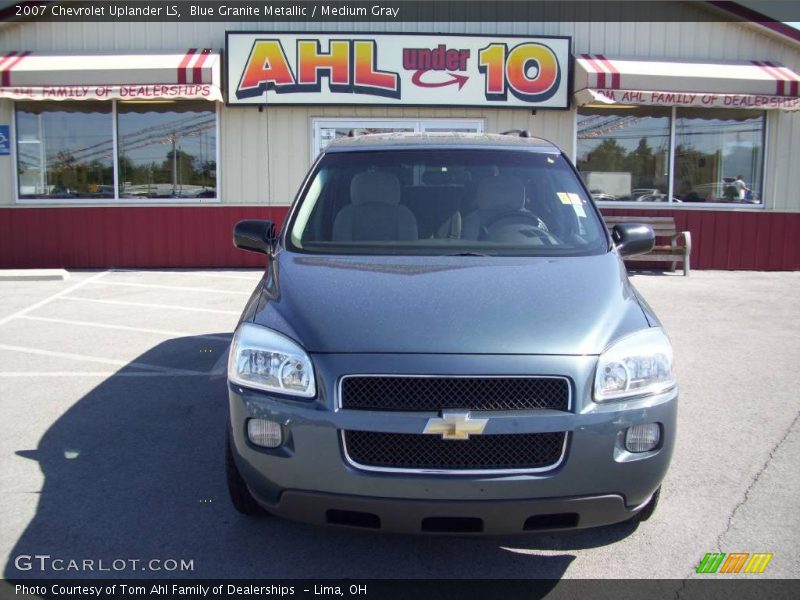 Blue Granite Metallic / Medium Gray 2007 Chevrolet Uplander LS