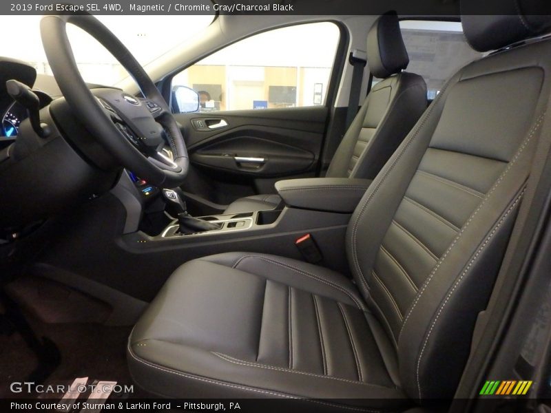 Magnetic / Chromite Gray/Charcoal Black 2019 Ford Escape SEL 4WD