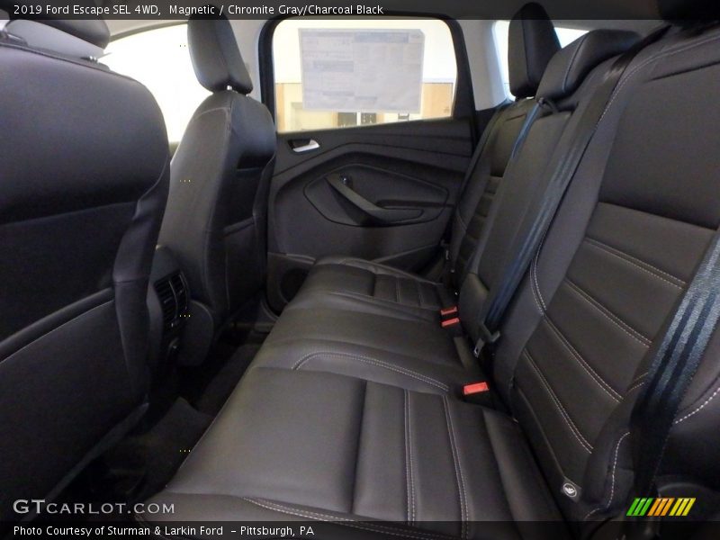 Magnetic / Chromite Gray/Charcoal Black 2019 Ford Escape SEL 4WD