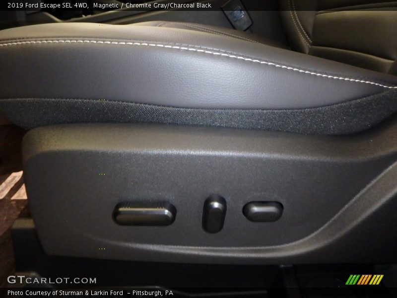 Magnetic / Chromite Gray/Charcoal Black 2019 Ford Escape SEL 4WD