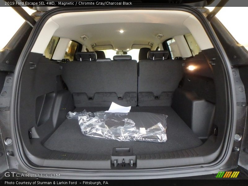 Magnetic / Chromite Gray/Charcoal Black 2019 Ford Escape SEL 4WD