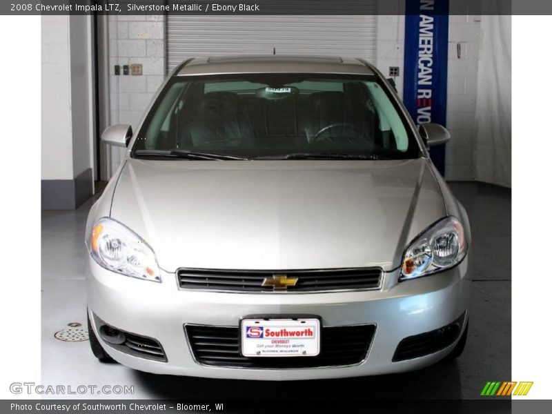Silverstone Metallic / Ebony Black 2008 Chevrolet Impala LTZ