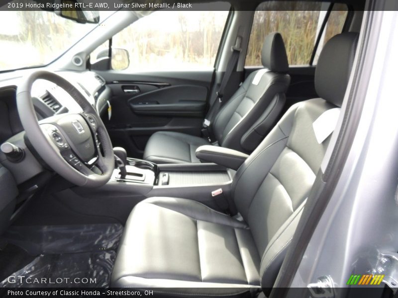 Lunar Silver Metallic / Black 2019 Honda Ridgeline RTL-E AWD