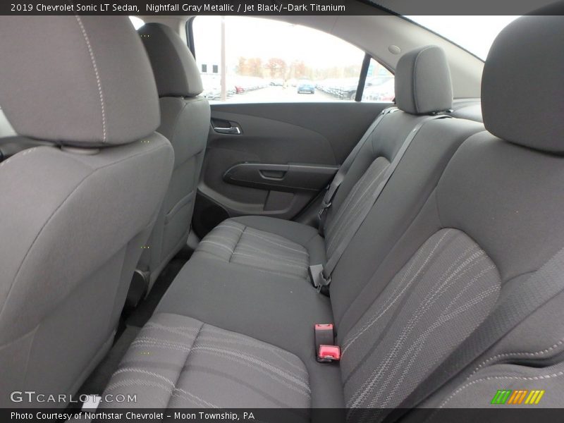 Nightfall Gray Metallic / Jet Black/­Dark Titanium 2019 Chevrolet Sonic LT Sedan