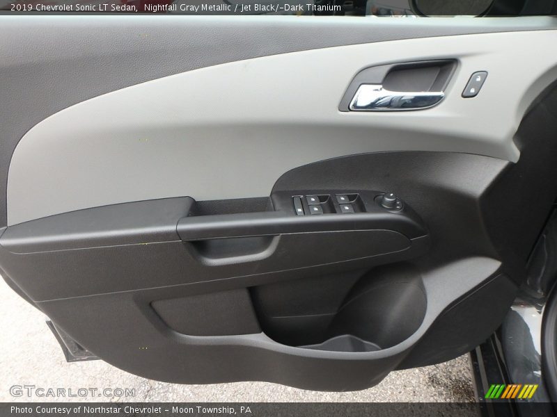 Nightfall Gray Metallic / Jet Black/­Dark Titanium 2019 Chevrolet Sonic LT Sedan