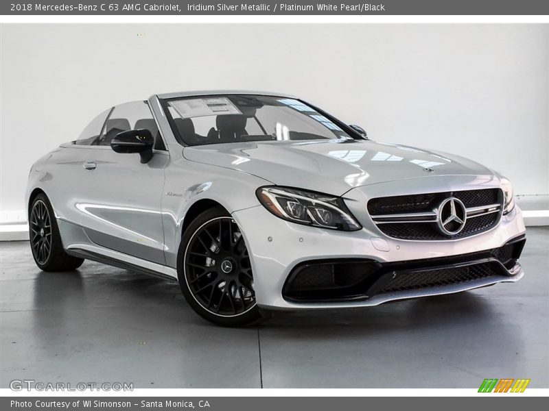 Front 3/4 View of 2018 C 63 AMG Cabriolet