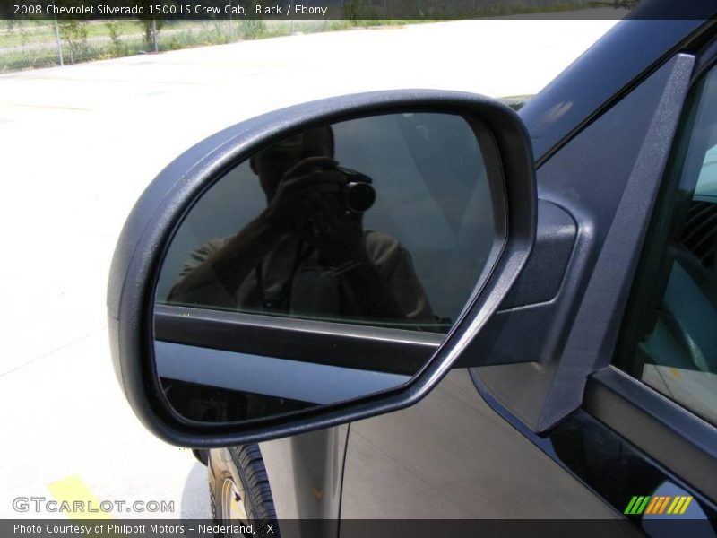 Black / Ebony 2008 Chevrolet Silverado 1500 LS Crew Cab